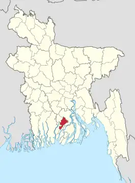 Distrikt Jhalokathi in Bangladesch