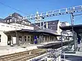 Der Bahnhof nach dem Umbau (Ende Oktober 2010)