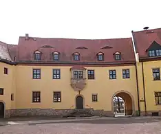 Torflügel mit Erker