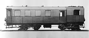 Dampftriebwagen Bauart Liechty der Biel-Meinisberg-Bahn, 1913