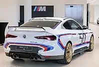 3.0 CSL Heckansicht