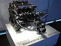 BMW Formel 1 Motor M12/13 mit Kugelfischer-Einspritzung, Turbo und Flachschieberanlage