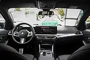LCI-Cockpit mit Widescreen Display