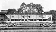 Selbstentladewagen der Bengal Nagpur Railway, 1919