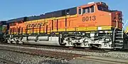 BNSF 8013 in Dallas(Mai 2014)