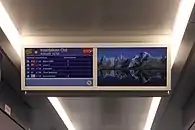Fahrgastinformationssystem der ABDeh 8/8
