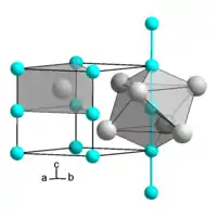 Kristallstruktur von Bariumplatinid