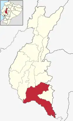 Der Kanton Babahoyo in der Provinz Los Ríos