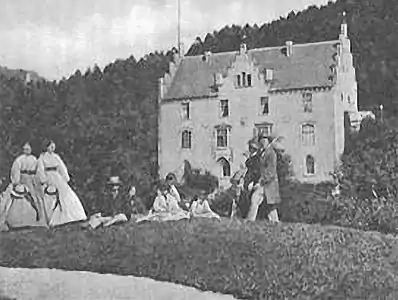 Schloss Babenwohl in Bregenz (1864)