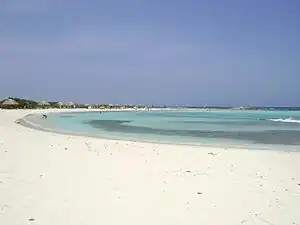 Baby Beach, gegen Südosten