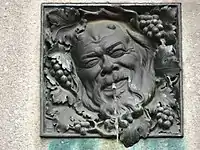 Bacchusrelief von Ludwig Habich