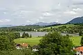 Blick über den Soiener See ins westliche Umland