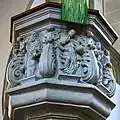 Detail an der Brüstung der Kanzel
