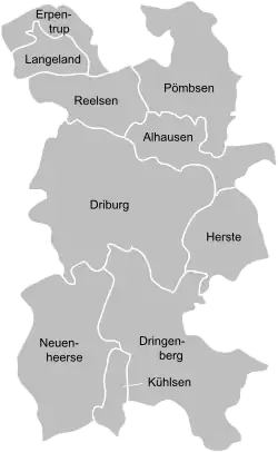 Ortsteile