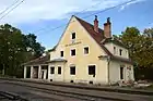 Das ehemalige Bahnhofsgebäude in Bad Gleichenberg wurde generalsaniert