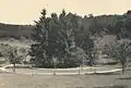 Schwimmbad von 300m2 an Stelle des Weihers 1935