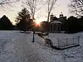 Quellenpark im Winter