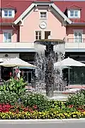 Kneippbrunnen auf dem Bahnhofplatz