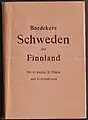 Schweden und Finnland  (1929, D 454), Text-Schutzumschlag (Ausstattungsangabe)