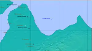 Karte von Bahía Lomas
