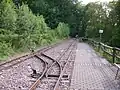 Bahnhof Dreiwerden Silberwäsche der Erzbahn