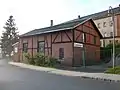 Bahnhof Eppendorf, Lokschuppen (2016)