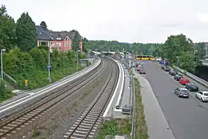 Bahnsteige des Bahnhofs Essen-Werden