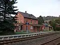 Bahnhof Hetzdorf (Flöhatal), Empfangsgebäude (2016)