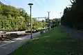 Blick Richtung Heitersbergtunnel