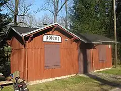 Ehemalige Bahnstation bei Polenz