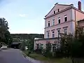 Bahnhof Schneeberg-Neustädtel mit noch vorhandenem Güterboden (2011)