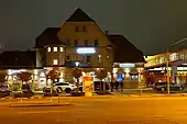 Bahnhof Sindelfingen bei Nacht