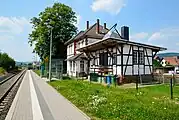 Bahnhof Sterzhausen (heute Hp)
