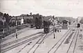 Bahnhof Walburg (Els.) um 1900