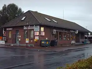 Empfangsgebäude des Bahnhofs Xanten