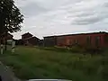 Bahnhofsanlagen in Salzhemmendorf, Blickrichtung Voldagsen