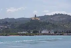 Hafen von Bakauheni mit Siger-Turm