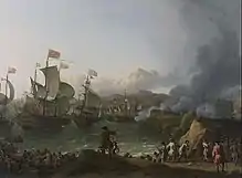 Seeschlacht bei Vigo, 1702, National Maritime Museum