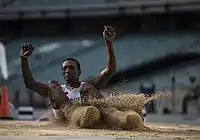 Yahya BerrabahRang fünfzehn mit 7,49 m