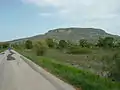 Radweg bei Badacsonytördemic