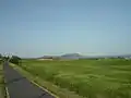 Radweg bei Balatonederics