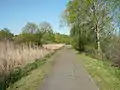 Radweg bei Gyenesdiás