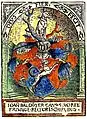 Wappendarstellung für Johann Baldinger,  1547