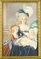 Marie-Antoinette mit ihren Kindern