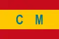 Spanien (zur See) Pabellón para Correos Marítimos
