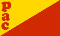 Parteiflagge der PAC