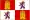 Flagge von Kastilien und León