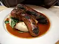 Bangers and mash