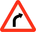 Rechtskurve