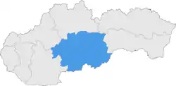 Der kraj Banská Bystrica   in der Slowakei